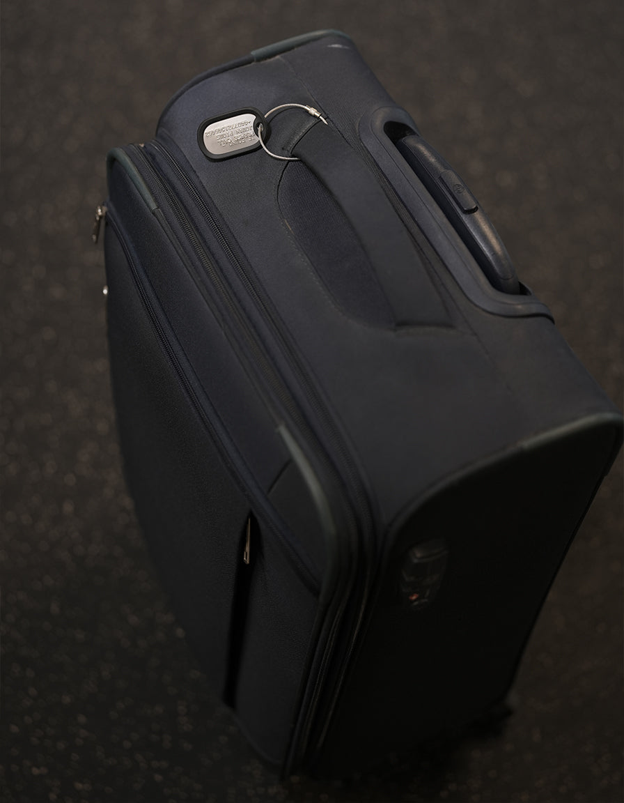 Luggage Tag (Steel) Set of 2